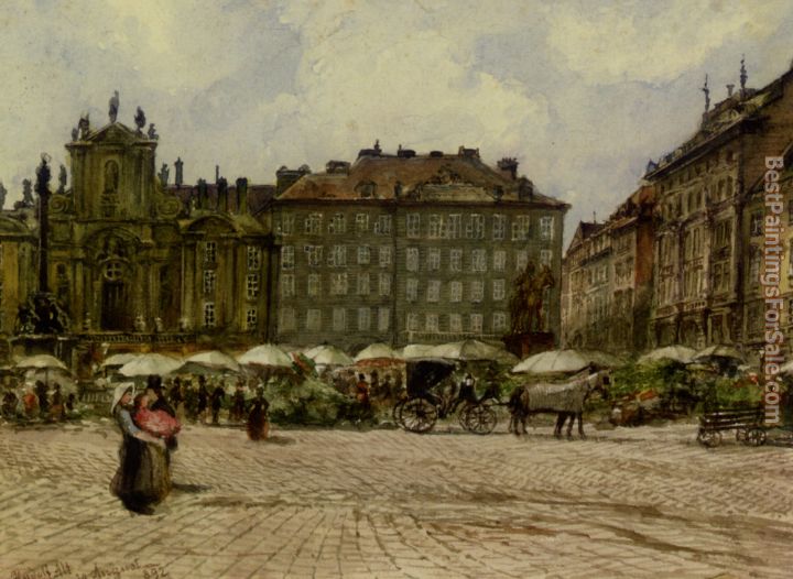 Rudolf Ritter von Alt Paintings for sale